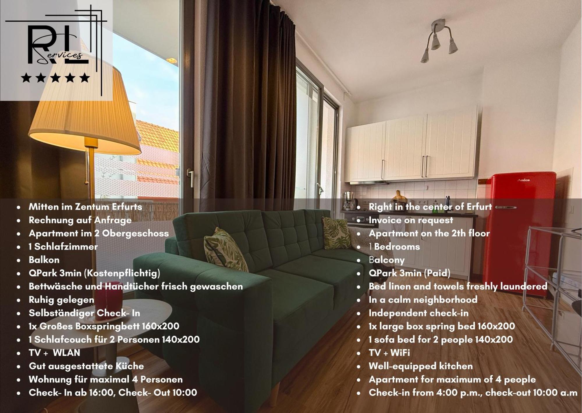 Balkon, Zentral, Modern, Erfurt City 外观 照片